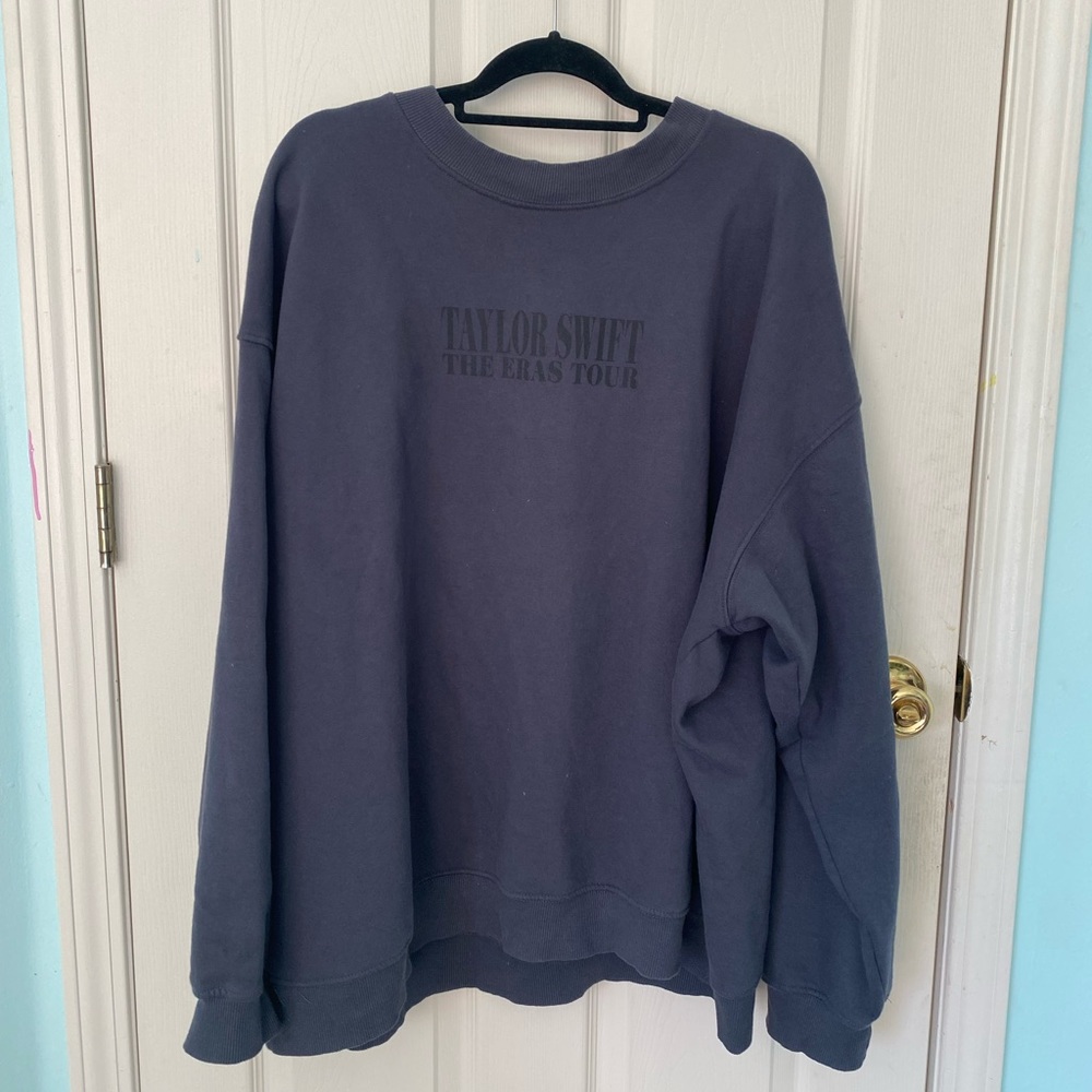 Taylor Swift Concert Exclusive Blue Crewneck